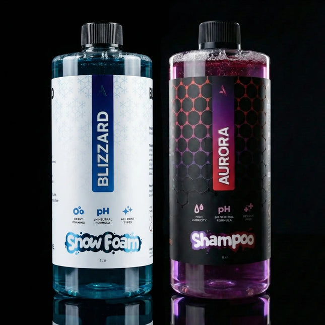 ‘RELOAD’ Snow Foam & Shampoo Bundle ASENZA