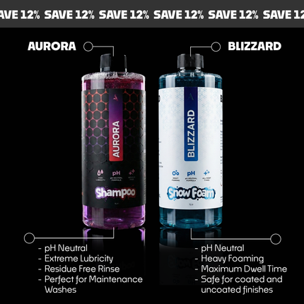 ‘RELOAD’ Snow Foam & Shampoo Bundle ASENZA