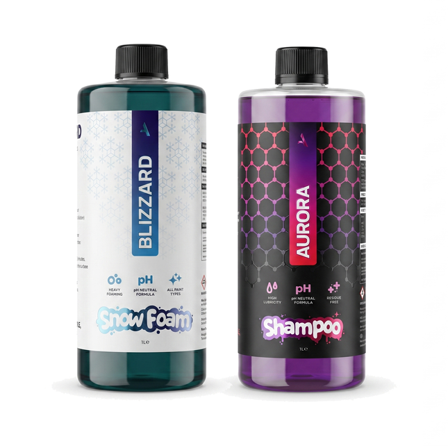 ‘RELOAD’ Snow Foam & Shampoo Bundle ASENZA