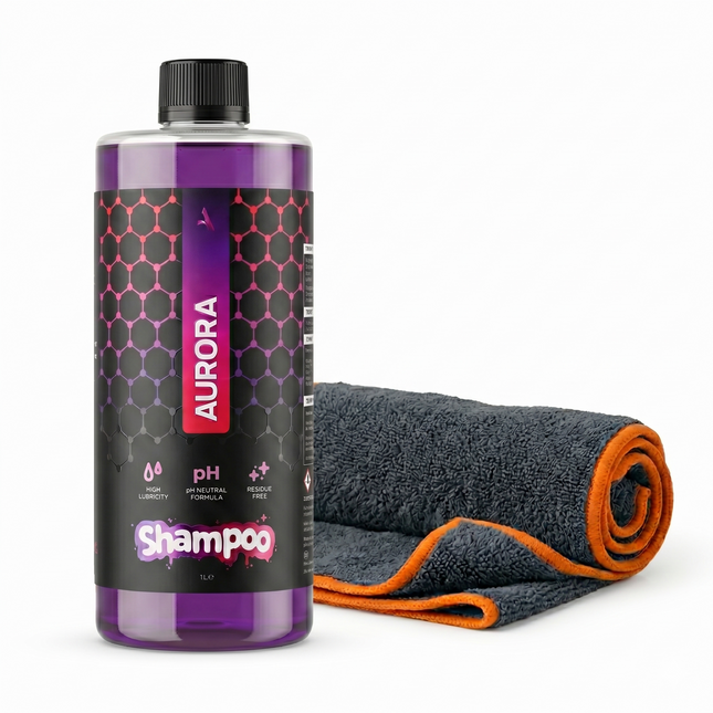 'HALO' Shampoo & Microfibre Towel Bundle ASENZA