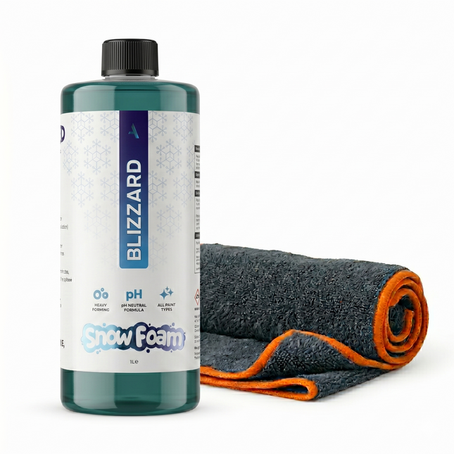 'VORTEX' Snow Foam & Drying Towel Bundle ASENZA