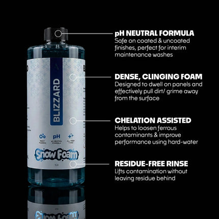 'BLIZZARD' pH Neutral Snow Foam ASENZA
